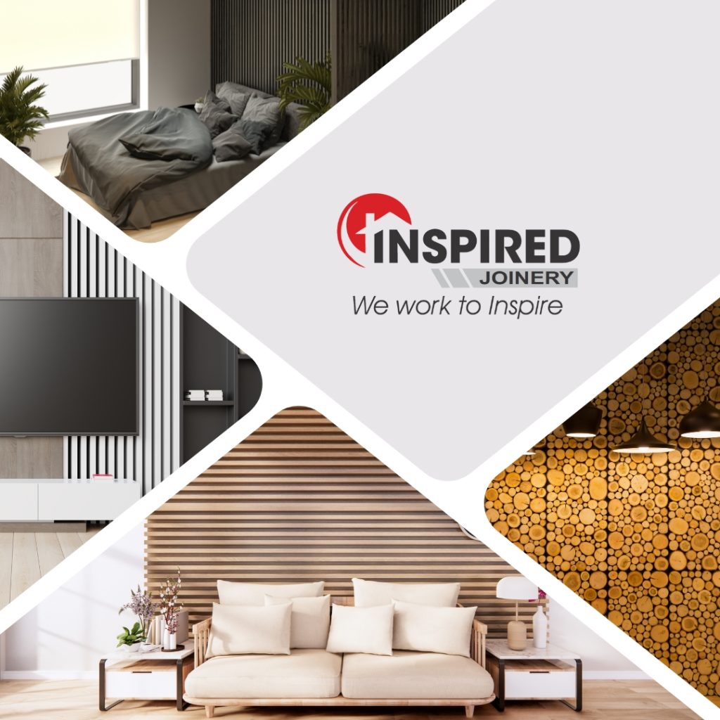 Elegant interior designs featuring Custom Wall Panels by Inspired Joinery, showcasing modern and rustic styles to enhance any living space.